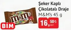 M&M’S ŞEKER KAPLI ÇİKOLATALI DRAJE